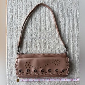 clutch with removable strap **